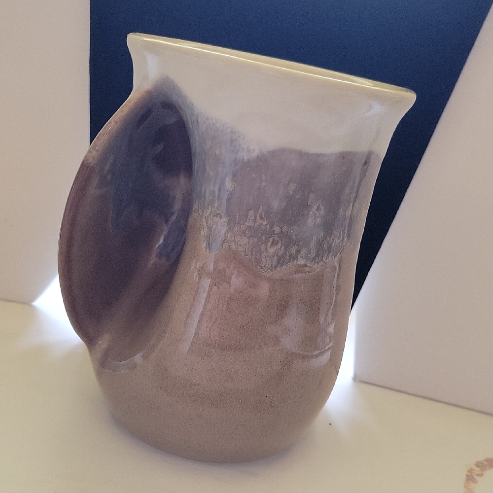 Artisan Made Ceramic Hand Warming Mug